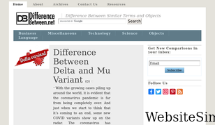 differencebetween.net Screenshot