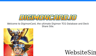 digimoncard.io Screenshot