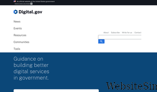 digital.gov Screenshot