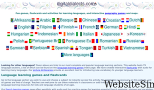 digitaldialects.com Screenshot