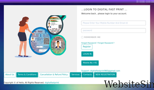 digitalfastprint.in Screenshot