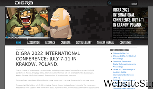 digra.org Screenshot