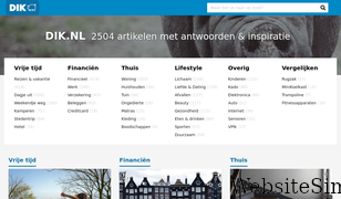 dik.nl Screenshot