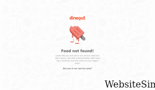 dineout.co.in Screenshot