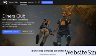 dinersclub.com.ec Screenshot