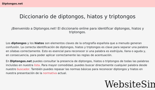 diptongos.net Screenshot