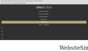direct-abris.com Screenshot