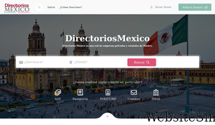 directoriosmexico.net Screenshot