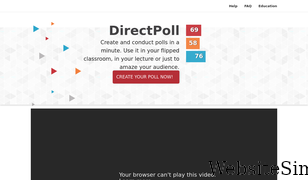 directpoll.com Screenshot