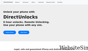 directunlocks.com Screenshot