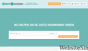 directwonen.nl Screenshot