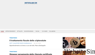 dirittoitaliano.com Screenshot