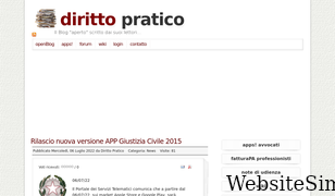 dirittopratico.it Screenshot