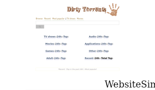 dirtytorrents.com Screenshot