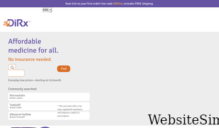 dirxhealth.com Screenshot