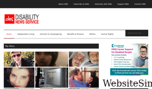 disabilitynewsservice.com Screenshot