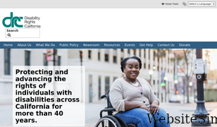 disabilityrightsca.org Screenshot