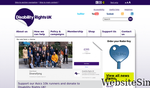 disabilityrightsuk.org Screenshot