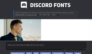 discord-fonts.com Screenshot