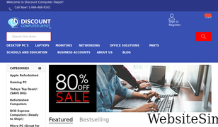 discountcomputerdepot.com Screenshot