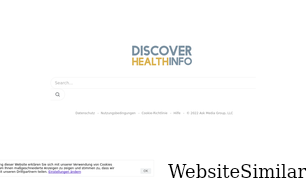 discoverhealthinfo.com Screenshot
