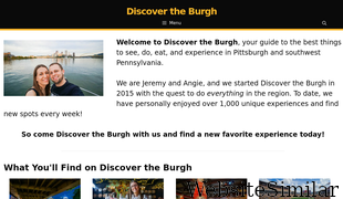 discovertheburgh.com Screenshot