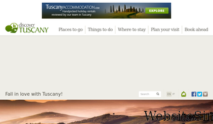 discovertuscany.com Screenshot