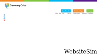 discoverycube.org Screenshot