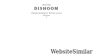 dishoom.com Screenshot