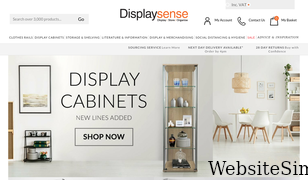 displaysense.co.uk Screenshot