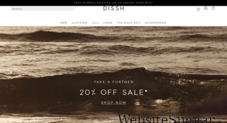 dissh.com Screenshot