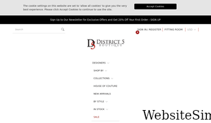 district5boutique.com Screenshot