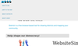 districtr.org Screenshot