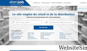 distrijob.fr Screenshot
