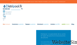 distripool.fr Screenshot