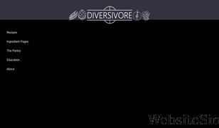diversivore.com Screenshot
