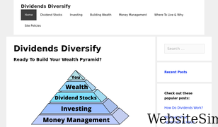 dividendsdiversify.com Screenshot
