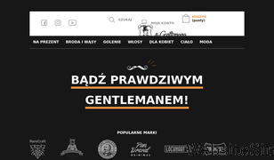 dlagentlemana.pl Screenshot