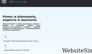 dlanauczyciela.pl Screenshot