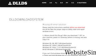 dll-download-system.com Screenshot