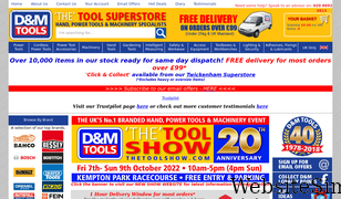 dm-tools.co.uk Screenshot