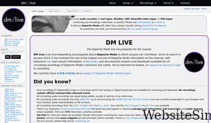 dmlive.wiki Screenshot