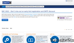 dmtf.org Screenshot