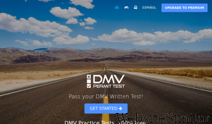 dmv-permit-test.com Screenshot
