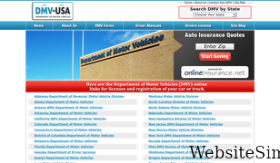 dmvusa.com Screenshot