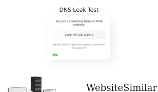 dnsleak.com Screenshot