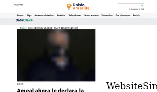 dobleamarilla.com.ar Screenshot