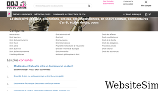 doc-du-juriste.com Screenshot