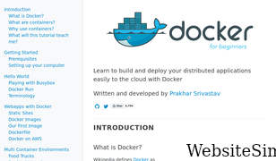 docker-curriculum.com Screenshot