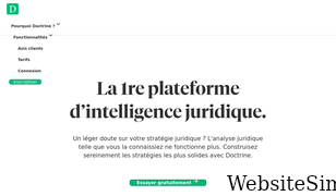 doctrine.fr Screenshot